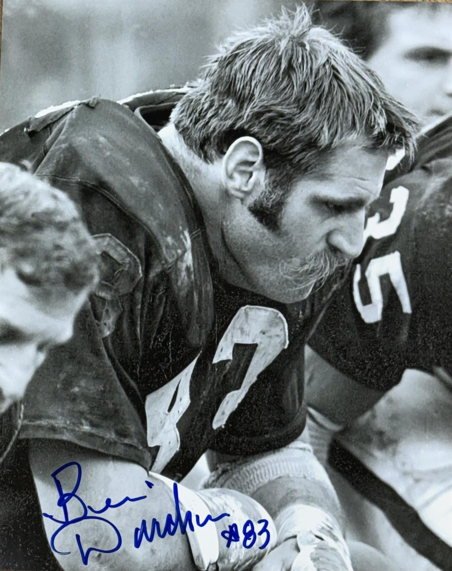 BEN DAVIDSON (d) SIGNED 8X10 RAIDERS PHOTO #5