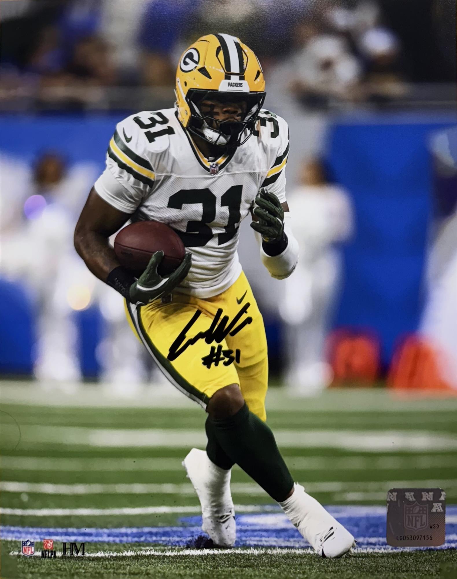 EMANUEL WILSON SIGNED 8X10 PACKERS PHOTO #3