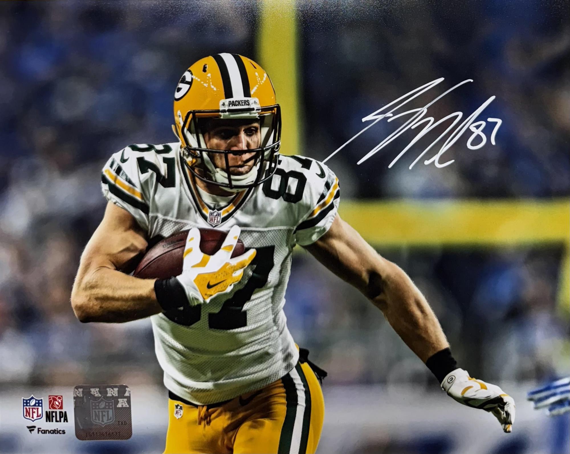JORDY NELSON SIGNED 8X10 PACKERS PHOTO #7