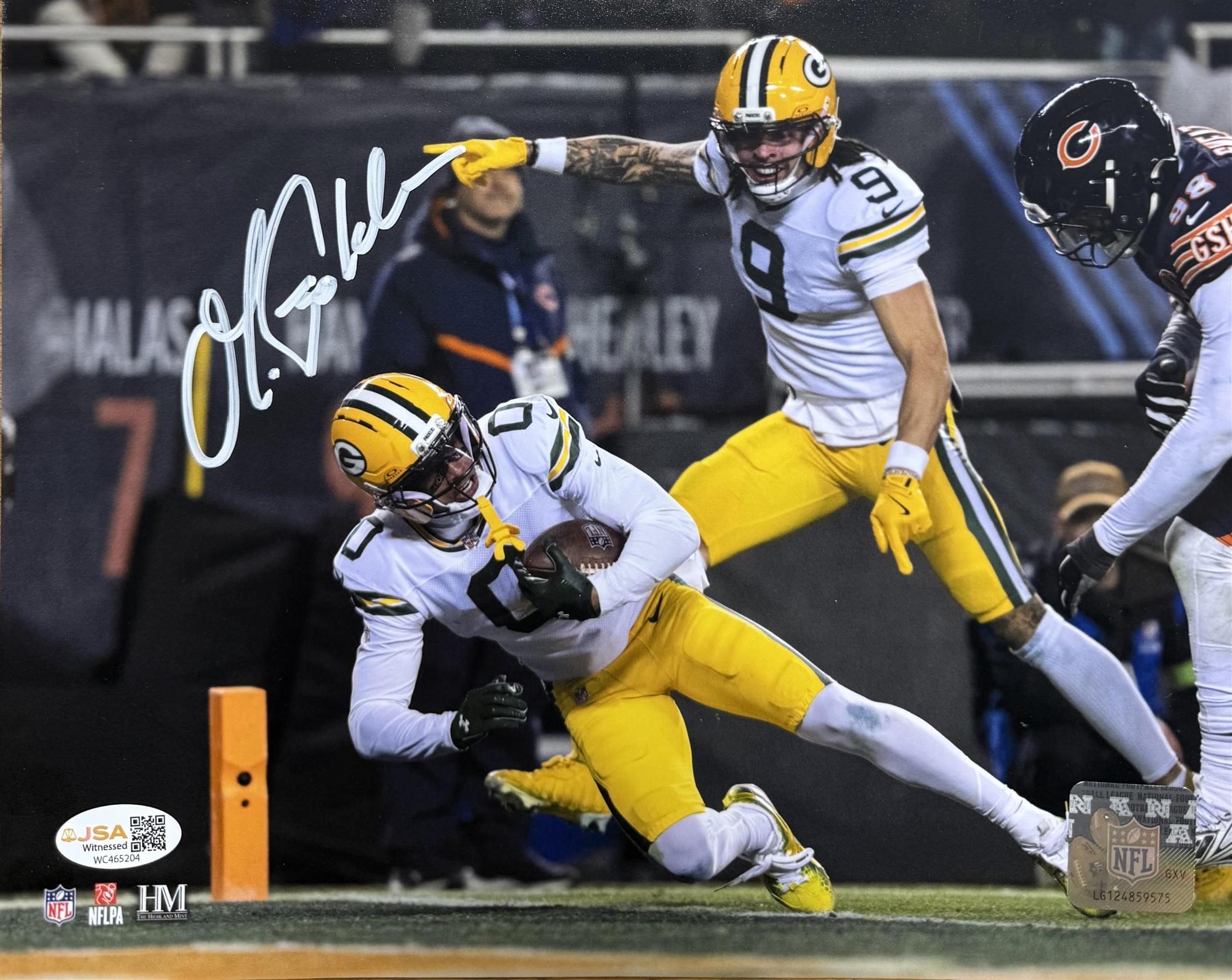 MATTHEW GOLDEN SIGNED 8X10 PACKERS PHOTO #6