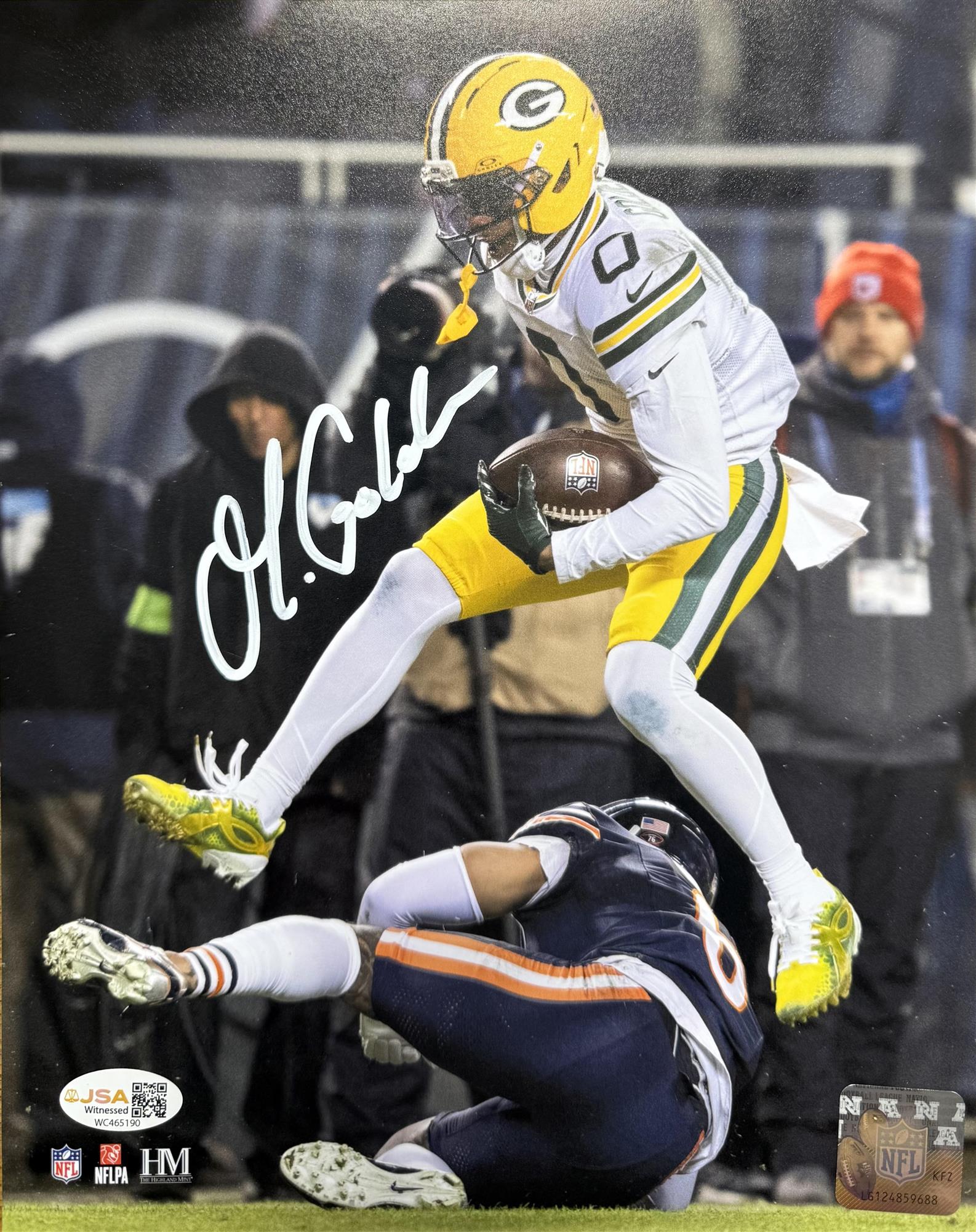 MATTHEW GOLDEN SIGNED 8X10 PACKERS PHOTO #7