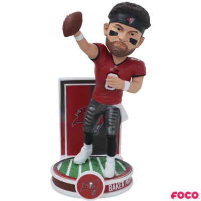 BAKER MAYFIELD 2025 BANNER SERIES FOCO BOBBLEHEAD - TAMPA BAY BUCCANEERS