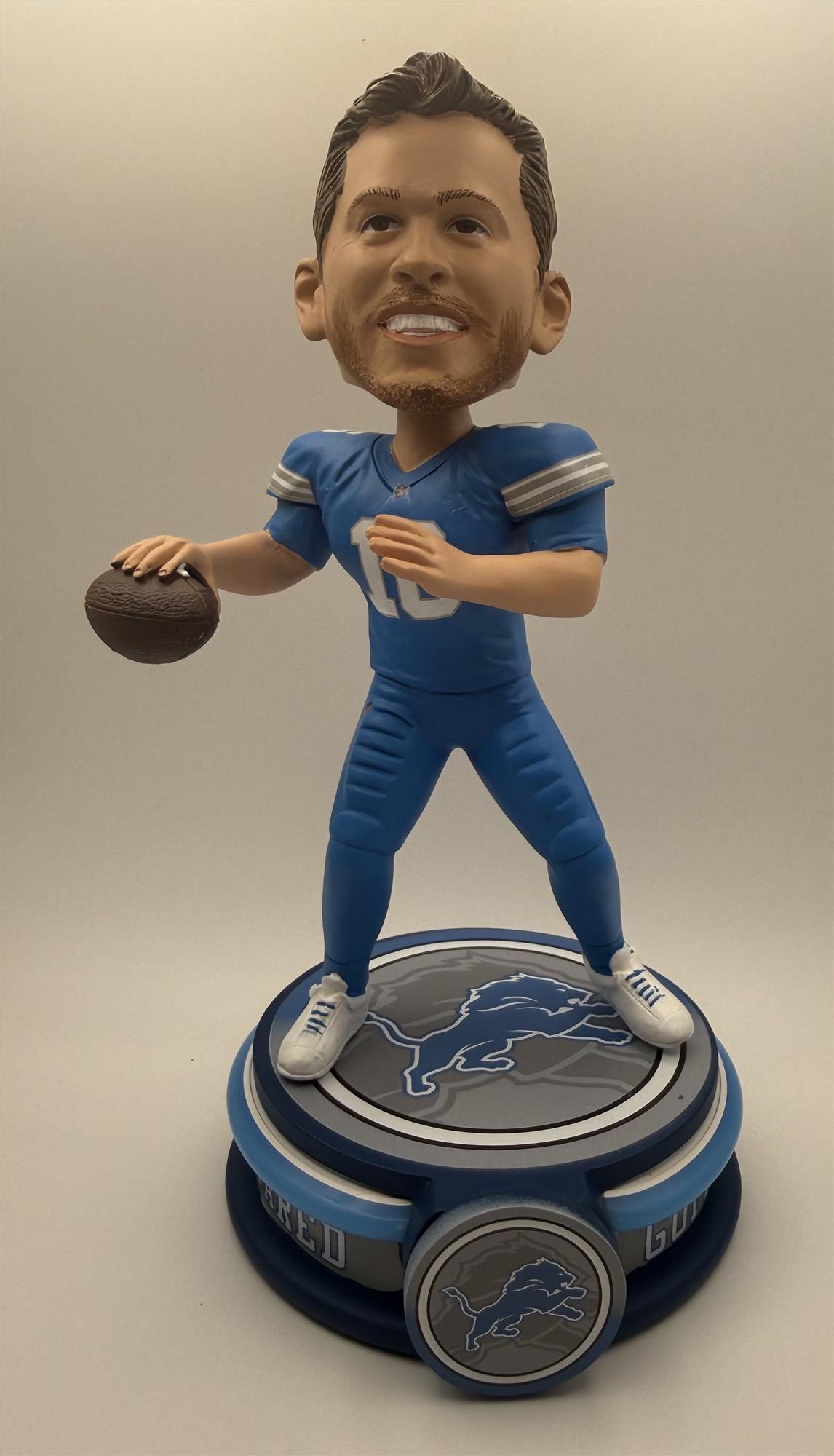 JARED GOFF NEON BOBBLEHEAD - DETROIT LIONS NFL