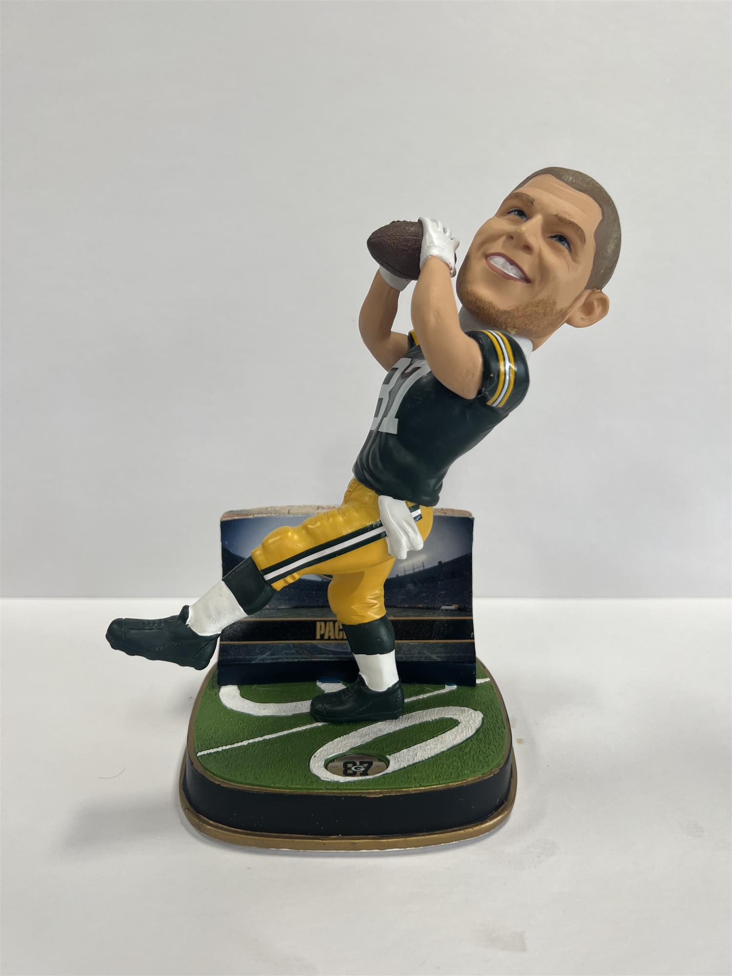 JORDY NELSON LEGENDS OF "THE FIELD" BOBBLEHEAD