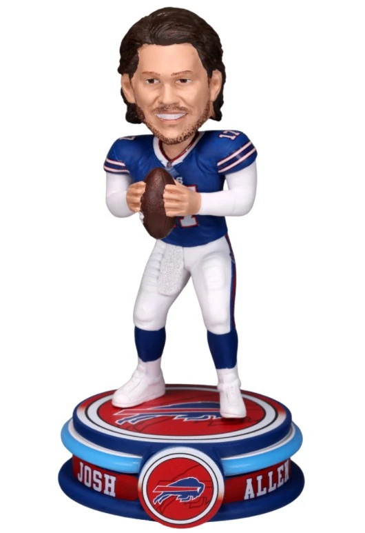 JOSH ALLEN NEON BOBBLEHEAD - BUFFALO BILLS NFL