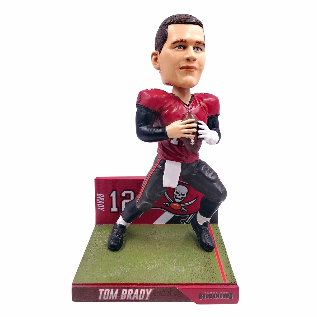 TOM BRADY BIG TICKET BOBBLEHEAD - TAMPA BAY BUCCANEERS NFL