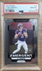 JJ MCCARTHY - 2024 PRIZM EMERGENT ROOKIE CARD #19 - PSA 10