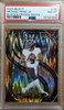 MICHAEL PENIX JR - 2024 SELECT BLACK & ORANGE SHOCK ROOKIE CARD #110 - PSA 8