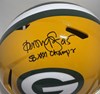 DORSEY LEVENS SIGNED FULL SIZE PACKERS REPLICA SPEED HELMET - BAS