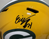 ERIC STOKES SIGNED FULL SIZE PACKERS REPLICA SPEED HELMET - JSA