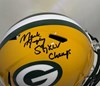 MARK MURPHY SIGNED FULL SIZE PACKERS REPLICA HELMET W/ SB XLV CHAMPS - JSA