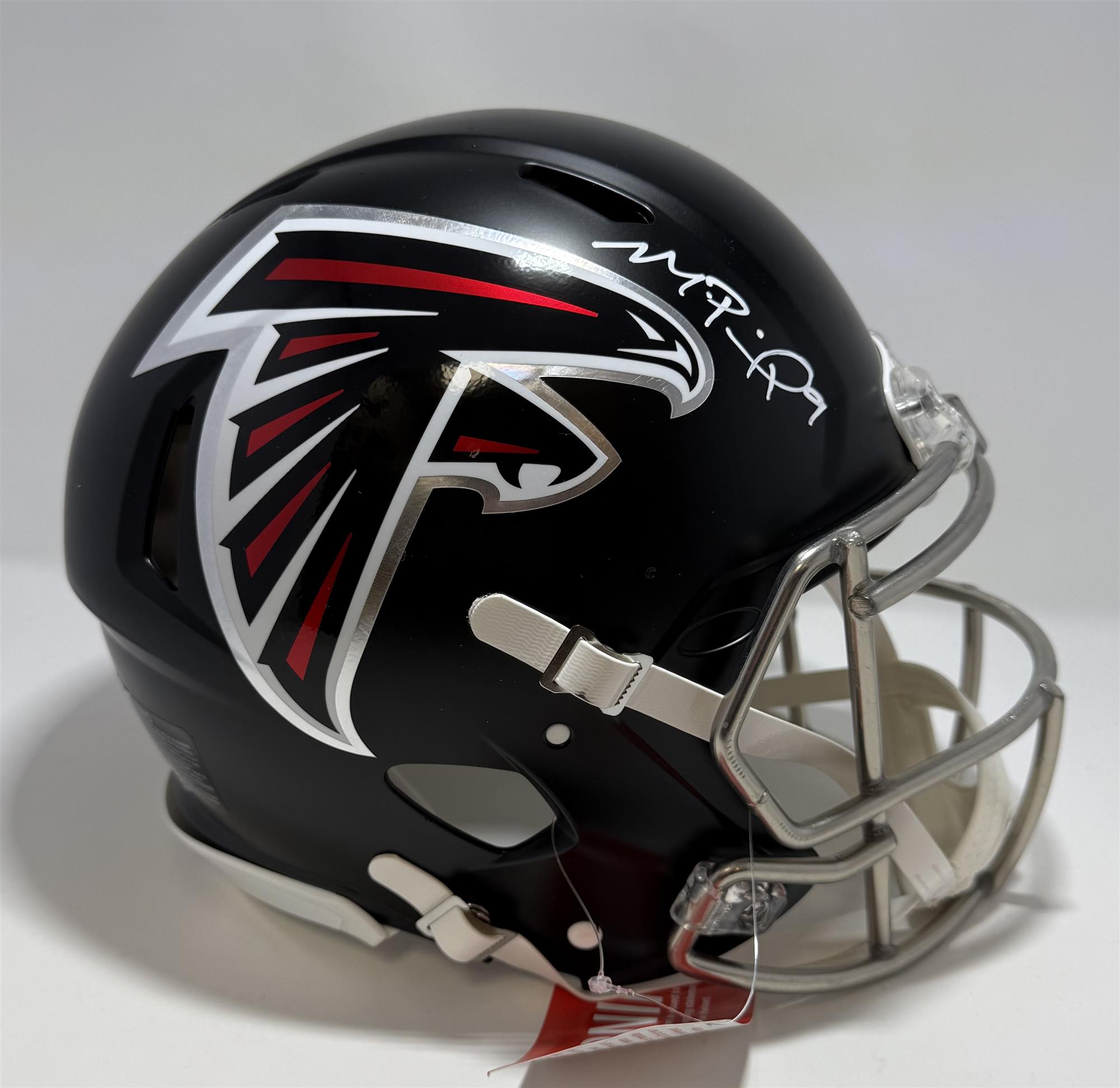 MICHAEL PENIX JR. SIGNED FULL SIZE FALCONS AUTHENTIC SPEED HELMET - BAS Copy