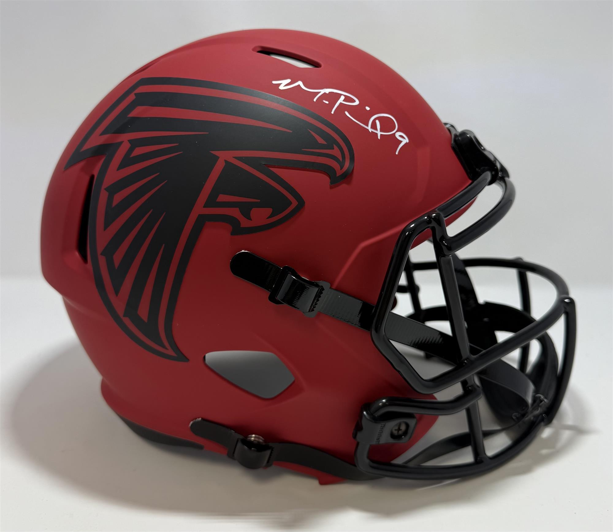 MICHAEL PENIX JR. SIGNED FULL SIZE FALCONS REPLICA RAVE HELMET - BAS