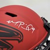 MICHAEL PENIX JR. SIGNED FULL SIZE FALCONS REPLICA RAVE HELMET - BAS