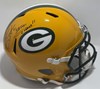 SANTANA DOTSON SIGNED FULL SIZE PACKERS REPLICA HELMET W/ SB XXXI - BAS