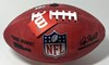 JOSH JACOBS SIGNED WILSON NFL AUTHENTIC FOOTBALL - PACKERS - BAS
