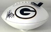 XAVIER McKINNEY SIGNED WILSON WHITE PANEL PACKERS LOGO FOOTBALL - JSA