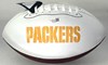 XAVIER McKINNEY SIGNED WILSON WHITE PANEL PACKERS LOGO FOOTBALL - JSA