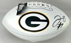 JAVON BULLARD SIGNED WILSON WHITE PANEL PACKERS LOGO FOOTBALL - JSA