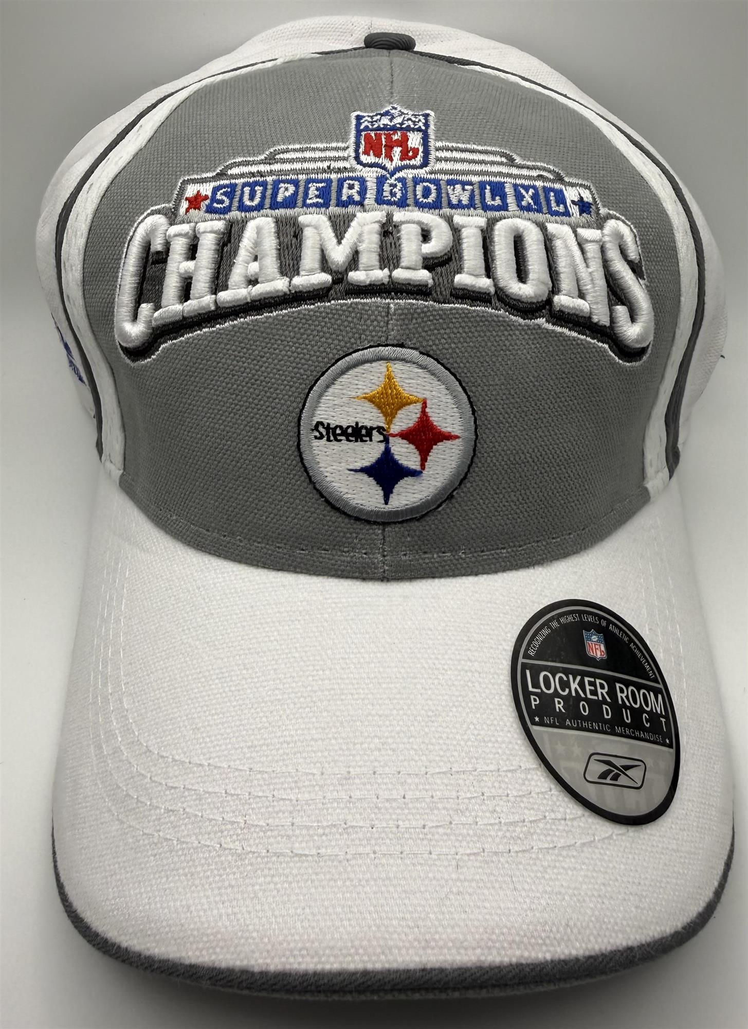 PITTSBURGH STEELERS OFFICIAL SUPER BOWL XL HAT / CAP - BRAND NEW