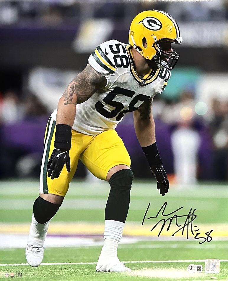 ISAIAH McDUFFIE SIGNED 16X20 PACKERS PHOTO #1 - BAS