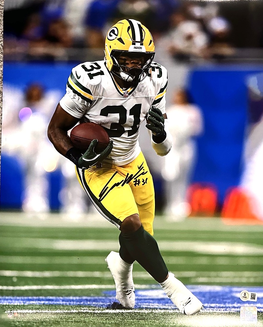 EMANUEL WILSON SIGNED 16X20 PACKERS PHOTO #3 - BAS