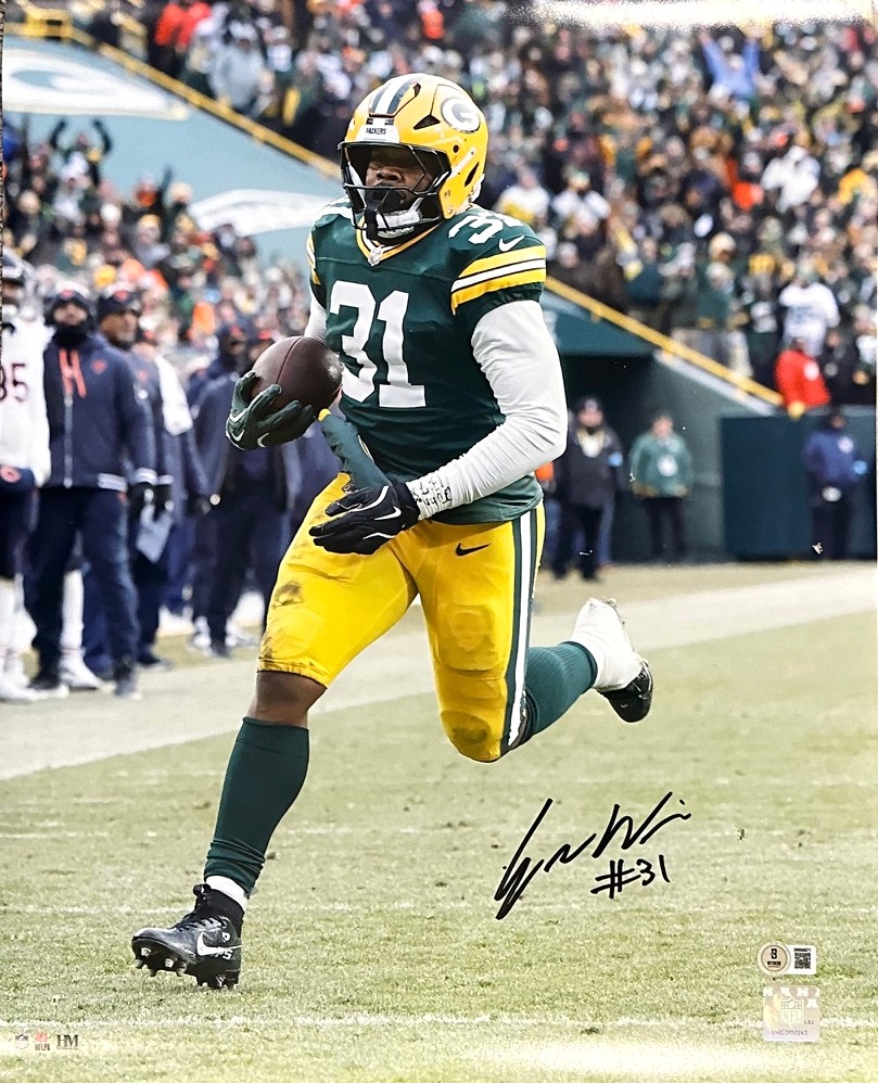 EMANUEL WILSON SIGNED 16X20 PACKERS PHOTO #2 - BAS
