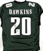BRIAN DAWKINS SIGNED CUSTOM REPLICA EAGLES JERSEY - BAS