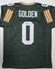 MATTHEW GOLDEN SIGNED CUSTOM REPLICA PACKERS GREEN JERSEY - BAS