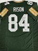 ANDRE RISON SIGNED CUSTOM GREEN PACKERS JERSEY W/ SB XXXI CHAMPS - BAS