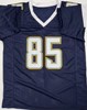 ANTONIO GATES - LOS ANGELES CHARGERS - SIGNED CUSTOM REPLICA CHARGERS JERSEY - BAS