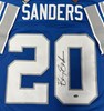 BARRY SANDERS SIGNED MITCHELL & NESS LEGACY 1996 THROWBACK LIONS JERSEY