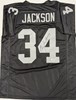 BO JACKSON SIGNED CUSTOM REPLICA RAIDERS JERSEY - BAS