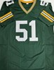BRIAN WILLIAMS SIGNED CUSTOM REPLICA PACKERS GREEN JERSEY - GREEN BAY PACKERS - JSA