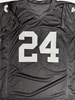 CHARLES WOODSON SIGNED CUSTOM REPLICA RAIDERS JERSEY - JSA