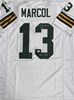 CHESTER MARCOL SIGNED CUSTOM REPLICA PACKERS WHITE JERSEY - GREEN BAY PACKERS - JSA