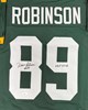 DAVE ROBINSON SIGNED CUSTOM REPLICA PACKERS GREEN JERSEY W/ HOF 2013 - JSA