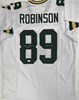 DAVE ROBINSON SIGNED CUSTOM REPLICA PACKERS WHITE JERSEY W/ HOF 2013 - JSA