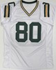 DONALD DRIVER SIGNED CUSTOM REPLICA PACKERS WHITE JERSEY - BAS