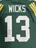 DONTAYVION WICKS SIGNED REPLICA GREEN JERSEY - GREEN BAY PACKERS - JSA