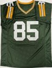 GREG JENNINGS SIGNED CUSTOM REPLICA PACKERS GREEN JERSEY - BAS