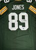 JAMES JONES SIGNED CUSTOM REPLICA PACKERS GREEN JERSEY - JSA
