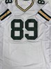 JAMES JONES SIGNED CUSTOM REPLICA PACKERS WHITE JERSEY - JSA