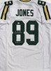 JAMES JONES SIGNED CUSTOM REPLICA PACKERS WHITE JERSEY W/ XLV CHAMPS - JSA