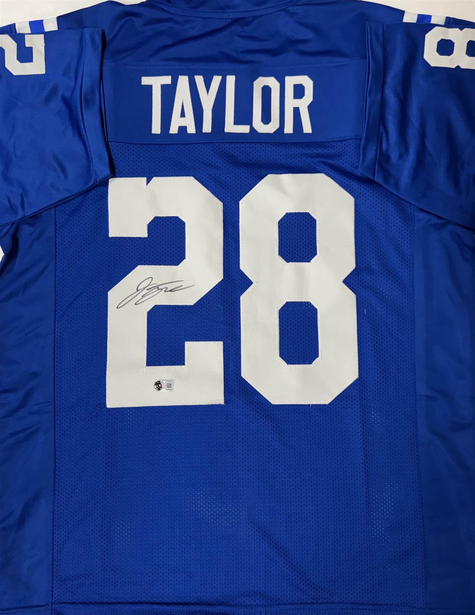JONATHAN TAYLOR SIGNED REPLICA BLUE JERSEY - INDIANAPOLIS COLTS - BAS