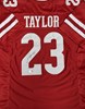 JONATHAN TAYLOR SIGNED REPLICA RED JERSEY - WISCONSIN BADGERS - BAS