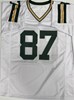 JORDY NELSON SIGNED CUSTOM WHITE PACKERS JERSEY - BAS