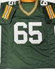 MARK TAUSCHER SIGNED CUSTOM REPLICA PACKERS GREEN JERSEY - BAS