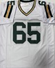 MARK TAUSCHER SIGNED CUSTOM REPLICA PACKERS WHITE JERSEY - BAS