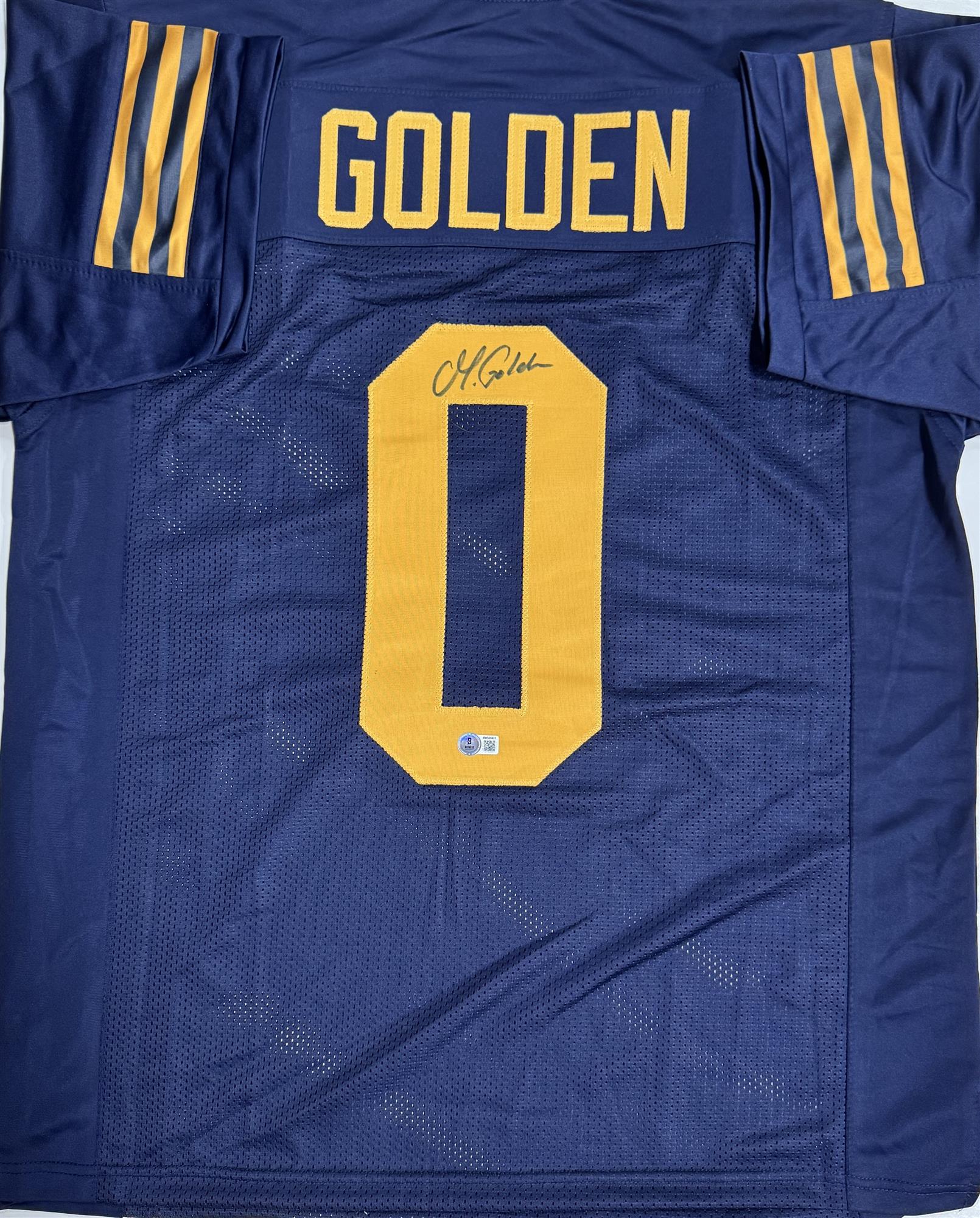 MATTHEW GOLDEN SIGNED REPLICA PACKERS ACME JERSEY - BAS